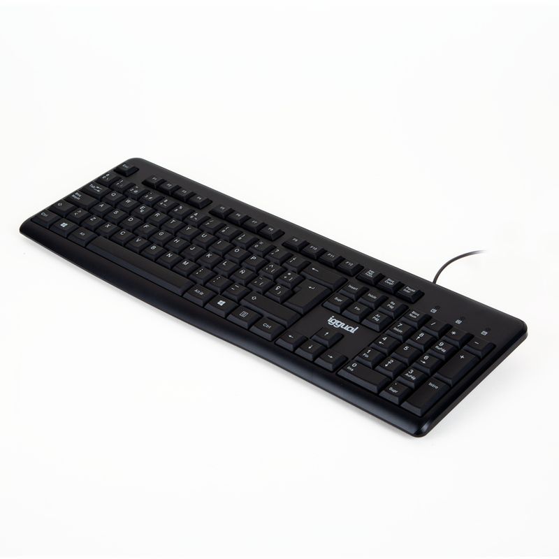 iggual Teclado estándar CK-BASIC2-105T negro - Imagen 3 de 6