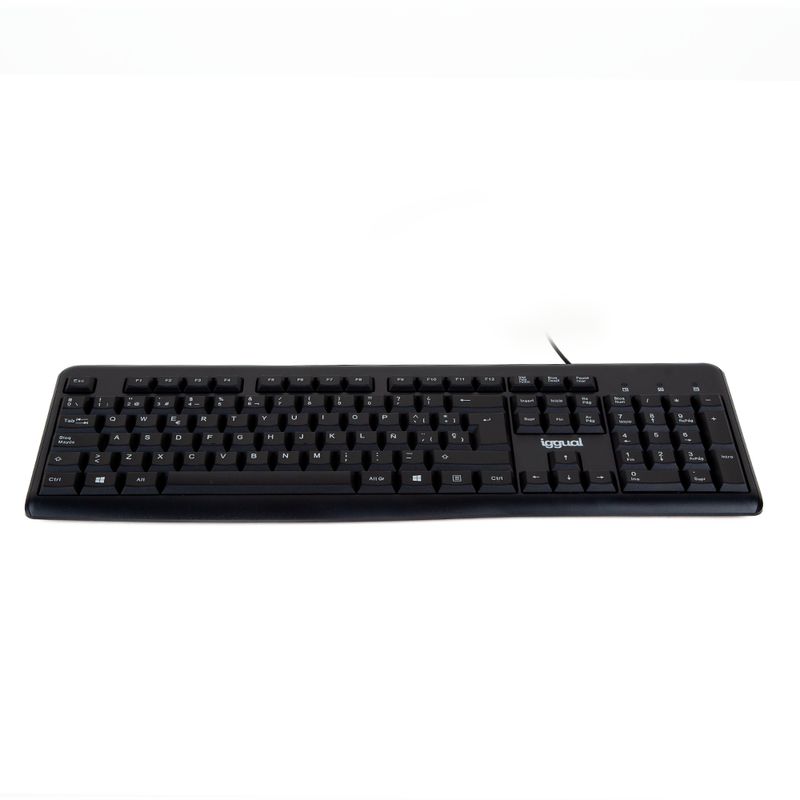 iggual Teclado estándar CK-BASIC2-105T negro - Imagen 6 de 6