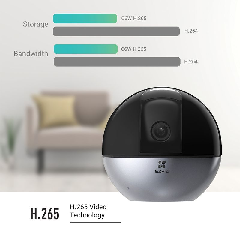CAMARA IP VIDEOVIGILANCIA EZVIZ C6W - Imagen 12 de 13