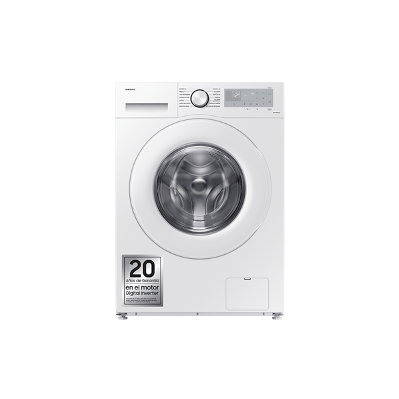 LAVADORA CARGA FRONTAL SAMSUNG WW80CGC04DTHEC 8 KG 1400 RPM A BLANCO - Imagen 1 de 10