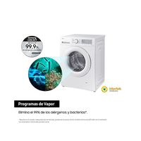 Miniatura 6 de LAVADORA CARGA FRONTAL SAMSUNG WW80CGC04DTHEC 8 KG 1400 RPM A BLANCO