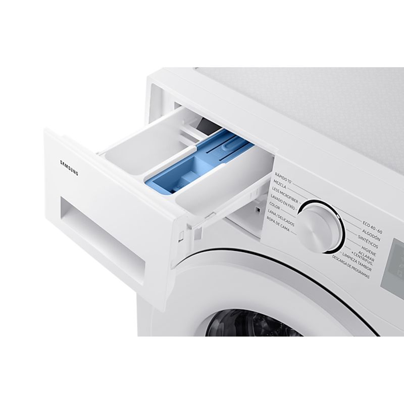 LAVADORA CARGA FRONTAL SAMSUNG WW80CGC04DTHEC 8 KG 1400 RPM A BLANCO - Imagen 8 de 10