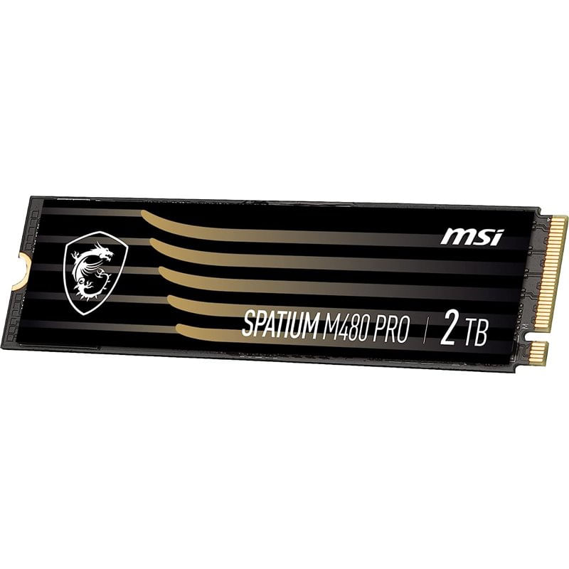 DISCO DURO SSD M.2 MSI SPATIUM M480 PRO | 2TB | PCIE 4.0 | NVMe - Imagen 2 de 2