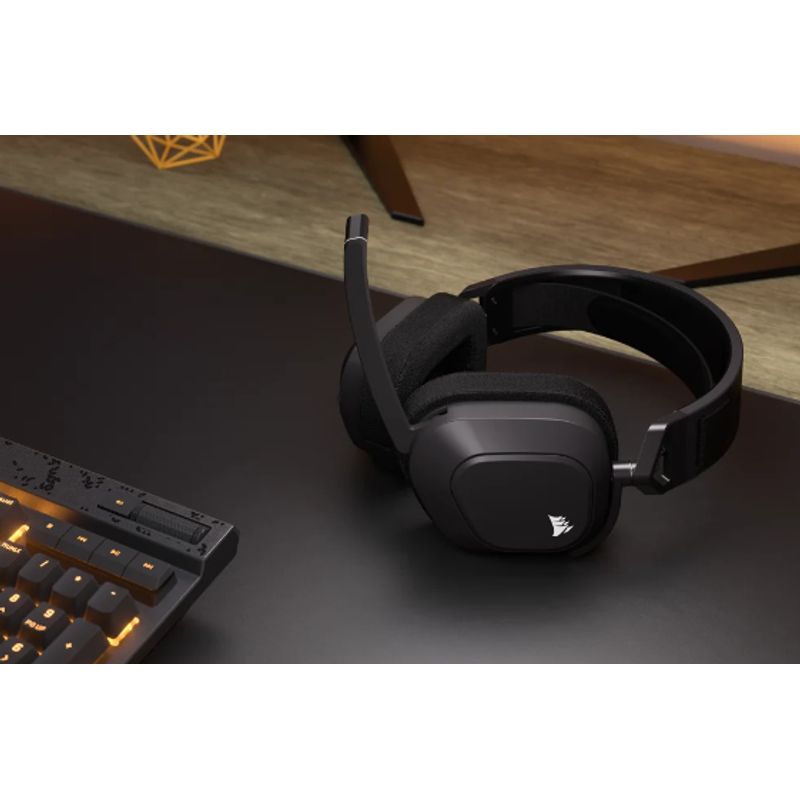 AURICULARES CORSAIR HS80 MAX WIRELESS NEGRO - Imagen 3 de 9