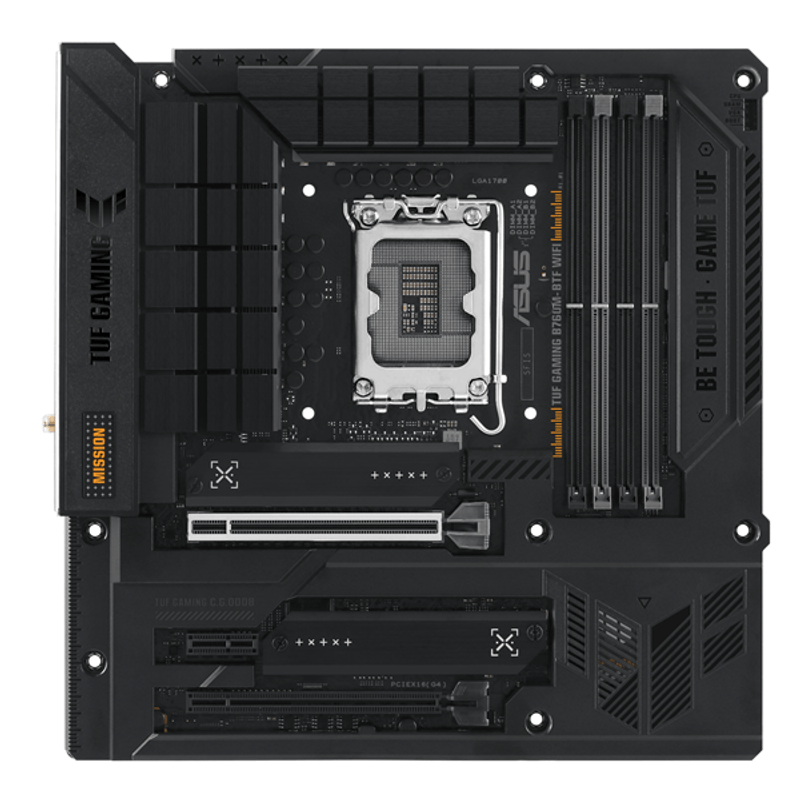 Asus Intel TUF GAMING B760M-BTF WIFI LGA 1700 - Imagen 1 de 13