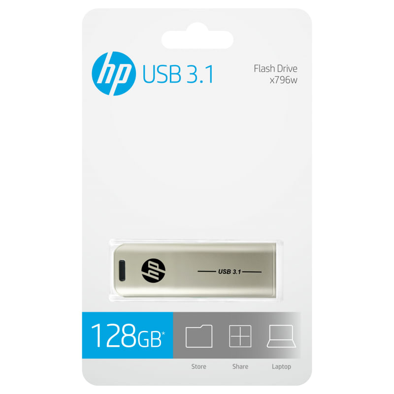 USB 3.1 HP 128GB X796W - Imagen 5 de 5