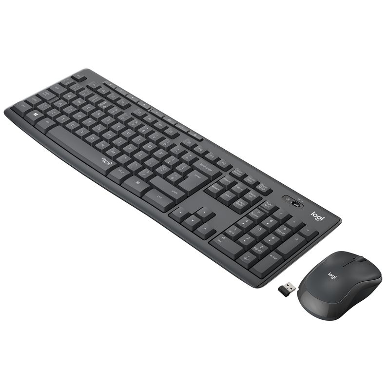 TECLADO INALAMBRICO + RATON LOGITECH MK295 NEGRO - Imagen 7 de 15