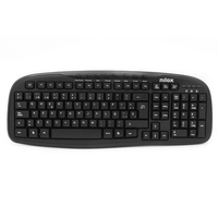 Miniatura 1 de TECLADO MULTIMEDIA NILOX USB NEGRO