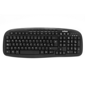TECLADO MULTIMEDIA NILOX USB NEGRO