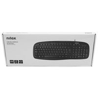 Miniatura 10 de TECLADO MULTIMEDIA NILOX USB NEGRO