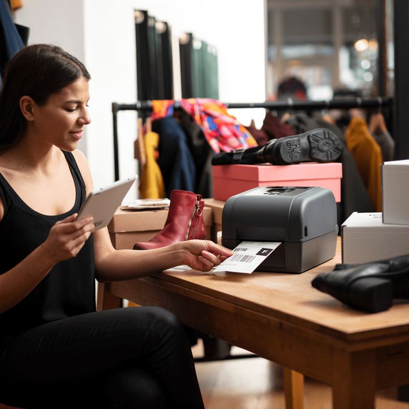 TD4650TNWB IMPRESORA DE ETIQUETAS Y TICKETS DE TRANSFERENCIA TÉRMICA/DIRECTA 203 PPP LCD COLOR USB USB HOST ETHERNET WIFI/BLUETOOTH - Imagen 7 de 7