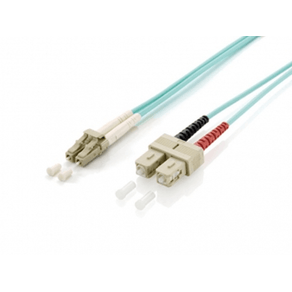 CABLE FIBRA OPTICA OM3 DUPLEX LIBRE HALOGENOS LC/SC 50/125u 10M LIBRE HALOGENOS