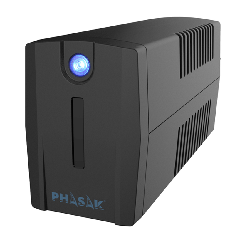 SAI 660 VA PHASAK OTTIMA 380W DIGITAL INTERACTIVA - Imagen 1 de 7