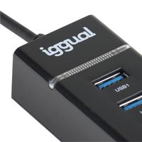 Miniatura 4 de iggual Hub USB 3.0 tipo C x 4 puertos HUB-C-4p