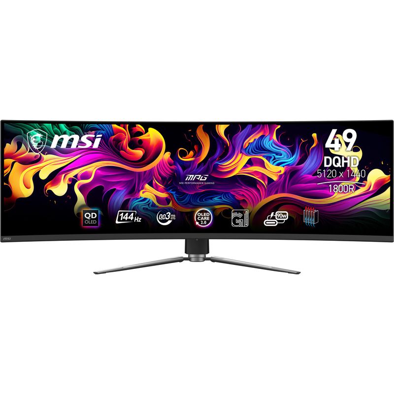 MONITOR MSI MPG 491CQP QD-OLED 49" 5120 x 1440 HDMI - Imagen 4 de 29
