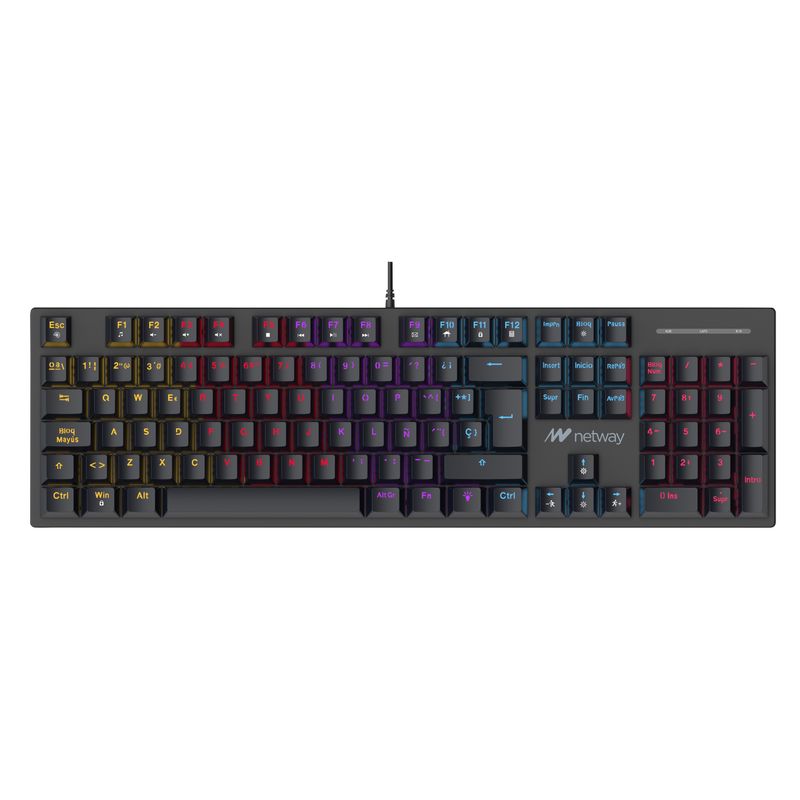 TECLADO MECÁNICO NETWAY GAMING XK840 NEGRO - Imagen 1 de 1
