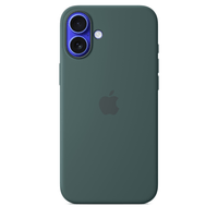 Miniatura 1 de iPhone 16 Plus Silicone Case with MagSafe - Lake Green