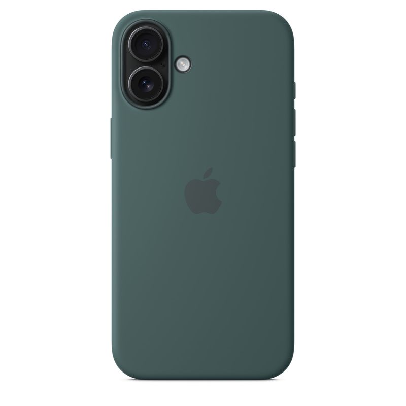 iPhone 16 Plus Silicone Case with MagSafe - Lake Green - Imagen 6 de 6