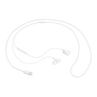 Miniatura 2 de Samsung EO-IC100 Auriculares Alámbrico Dentro de oído Llamadas/Música USB Tipo C Blanco