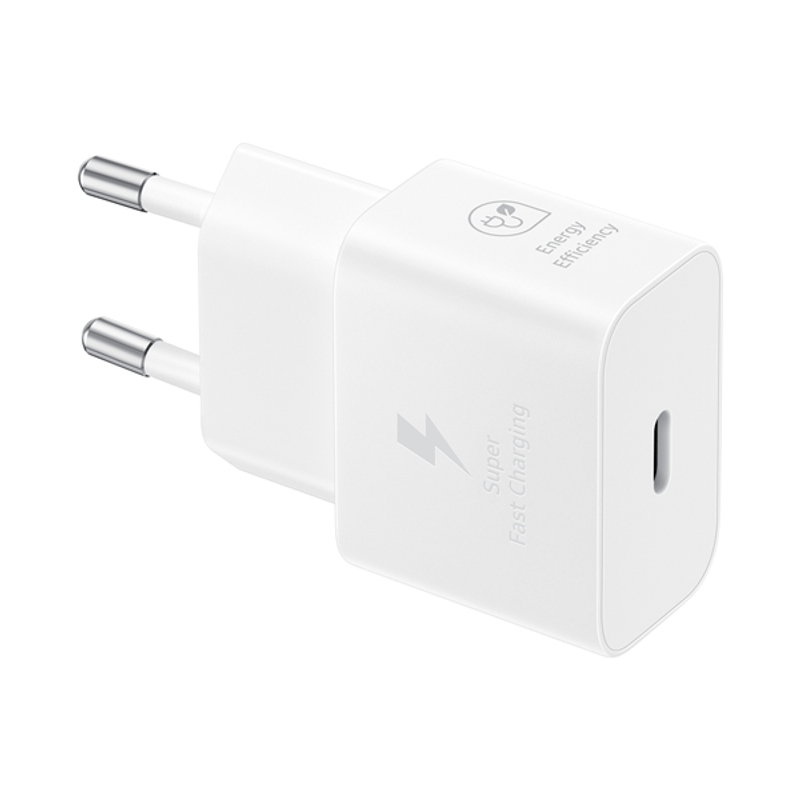 CARGADOR SAMSUNG USB-C 25W GAN BLANCO SIN CABLE EP-T2510NWEGWW - Imagen 1 de 5