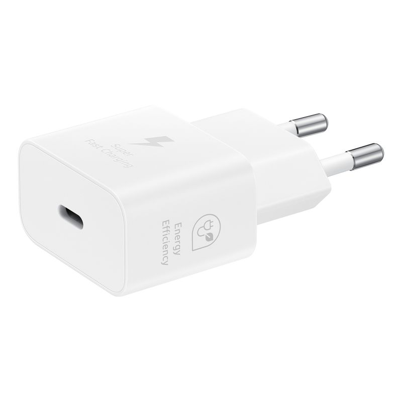 CARGADOR SAMSUNG USB-C 25W GAN BLANCO SIN CABLE EP-T2510NWEGWW - Imagen 5 de 5