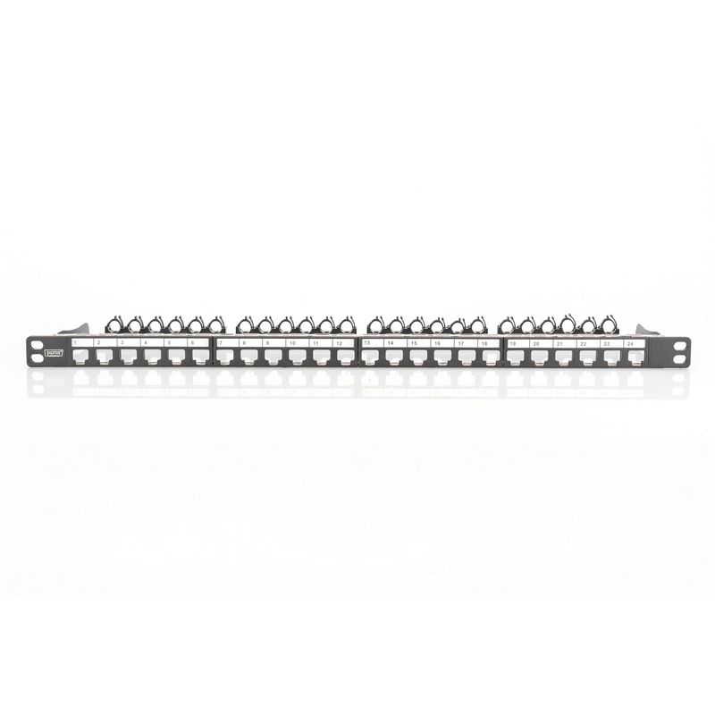 DIGITUS MOD PATCH PANEL 24 PORT HIGH DENSITY SHIELD ED - Imagen 4 de 4