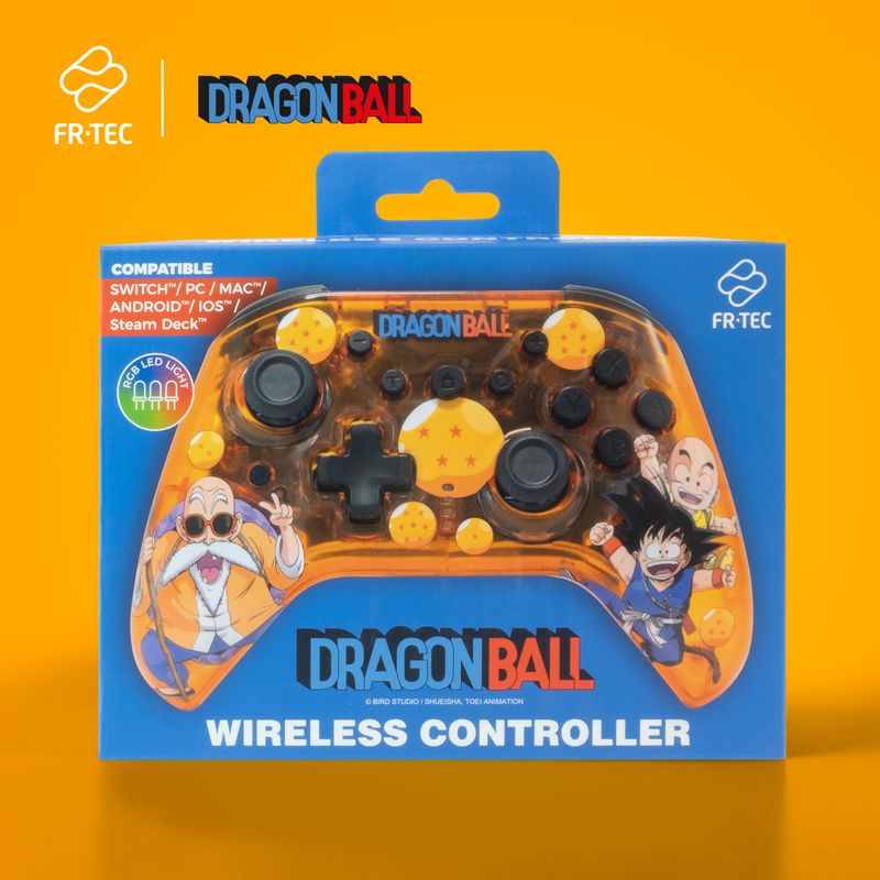 GAMEPAD FR-TEC DRAGON BALL KAME | WIRELESS | SWITCH + PC - Imagen 6 de 9