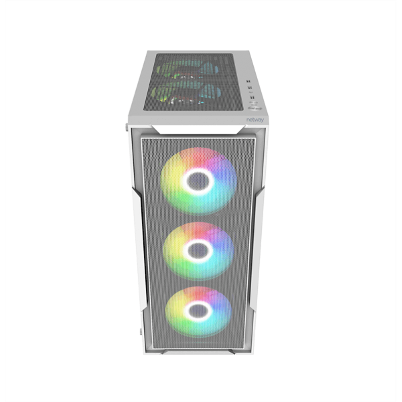 CAJA SEMITORRE NETWAY XG530 GAMING BLANCA ARGB S/F - Imagen 2 de 2