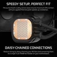 Miniatura 3 de VENTI. CPU CORSAIR NAUTILUS 240 240MM RADIATOR LIQUID  CW-9060088-WW