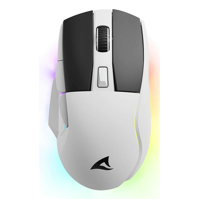 RATON GAMING SHARKOON SKILLER SGM50W BLANCO - Imagen 1 de 9