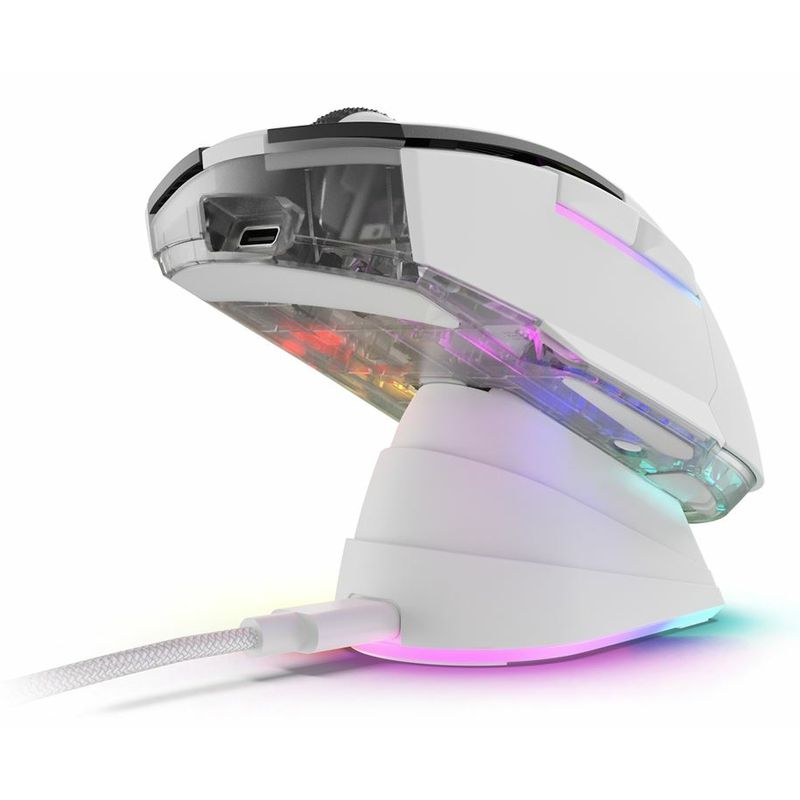 RATON GAMING SHARKOON SKILLER SGM50W BLANCO - Imagen 8 de 9