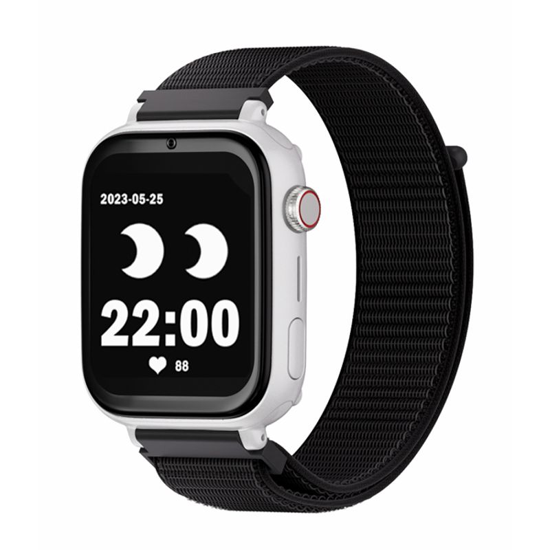 Save Family PLUS SmartWatch con GPS y llamada Blanco Correa Tela Negra NO INCLUYE SIM - Imagen 2 de 4