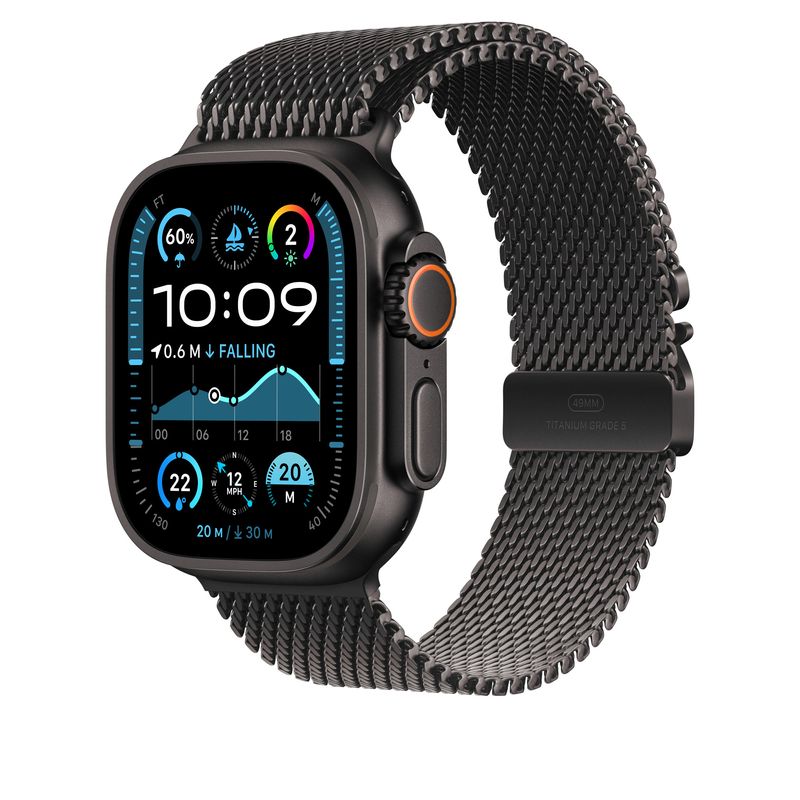 49mm Black Titanium Milanese Loop - Large - Imagen 3 de 4