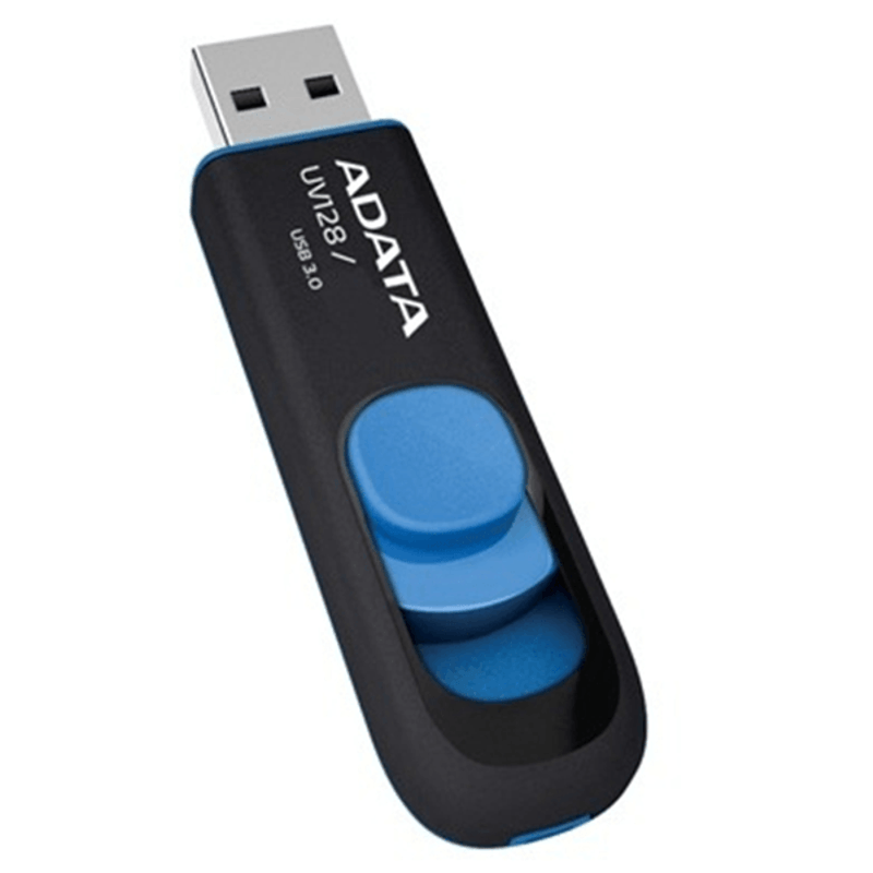 USB UV128 64GB 3.0 black/blue - Imagen 1 de 2