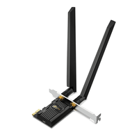 Miniatura 1 de PCI EXPRESS WIFI 6E DUALBAND Y BLUETOOTH 5.3 TP-LINK ARCHER TXE7EE WIFI 6 AXE5400 Bluetooth 5.3 DOS ANTENAS DIRECTAS DESMONTABLES