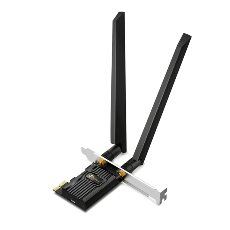 PCI EXPRESS WIFI 6E DUALBAND Y BLUETOOTH 5.3 TP-LINK ARCHER TXE7EE WIFI 6 AXE5400 Bluetooth 5.3 DOS ANTENAS DIRECTAS DESMONTABLES - Imagen 1 de 2