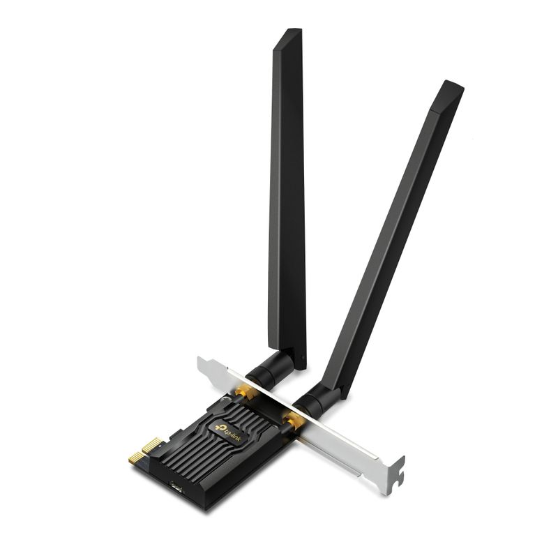 PCI EXPRESS WIFI 6E DUALBAND Y BLUETOOTH 5.3 TP-LINK ARCHER TXE7EE WIFI 6 AXE5400 Bluetooth 5.3 DOS ANTENAS DIRECTAS DESMONTABLES - Imagen 2 de 2