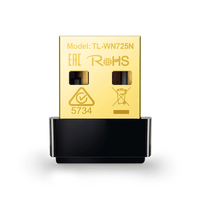 Miniatura 1 de TARJETA DE RED INAL. TP-LINK TL-WN725N USB2.0 150MBPS NANO