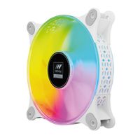 Miniatura 1 de VENTILADOR ARGB 12CM NETWAY BLANCO