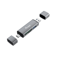 Miniatura 1 de CARD READER EXTERNO CONCEPTORNIC USB 3.0 DOBLE CONEXION USB & USB-C OTG