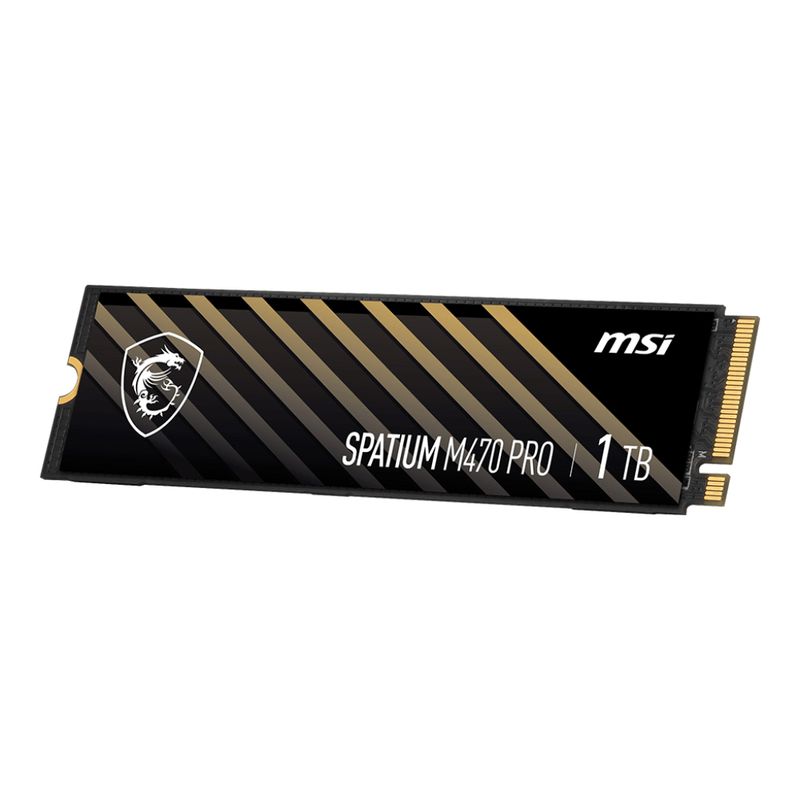 SSD MSI SPATIUM M470 Pro PCIe 4.0 NVMe M.2 1TB - Imagen 3 de 6