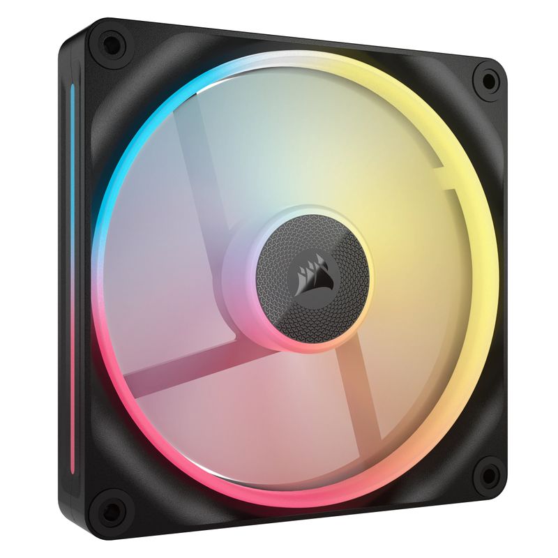 VENTILADOR CAJA CORSAIR LX-R RGB SERIES ICUE LINK LX140R RGB 140MM RGB FAN SINGLE FAN CO-9051051-WW - Imagen 2 de 4