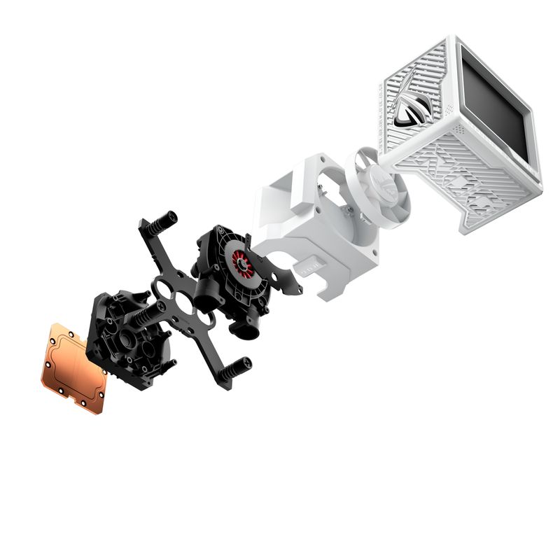 SISTEMA DE REFRIGERACION LIQUIDA ASUS PARA CPU ROG RYUJIN III 360 ARGB EXTREME WHT - Imagen 18 de 20