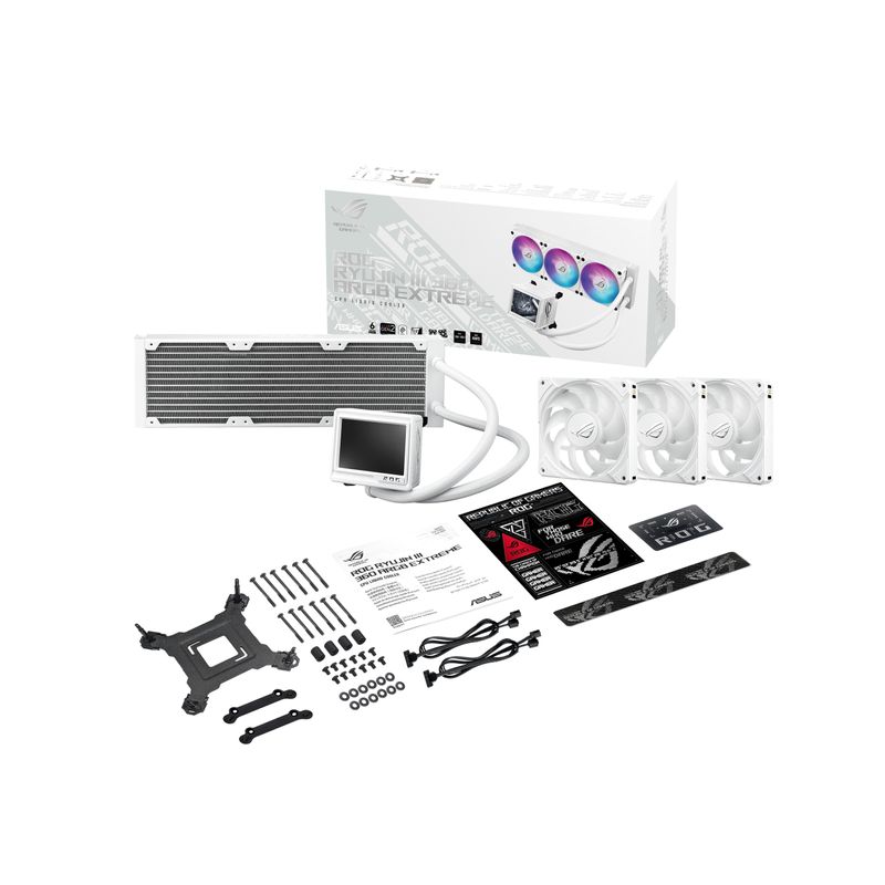 SISTEMA DE REFRIGERACION LIQUIDA ASUS PARA CPU ROG RYUJIN III 360 ARGB EXTREME WHT - Imagen 19 de 20
