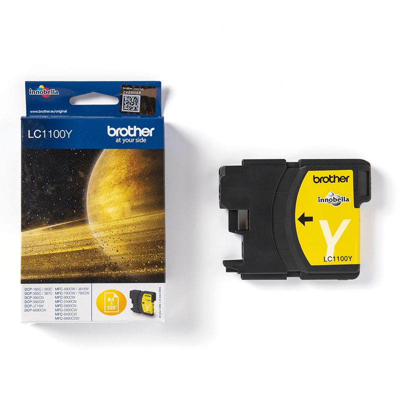 CARTUCHO BROTHER AMARILLO LC1100Y - Imagen 4 de 5