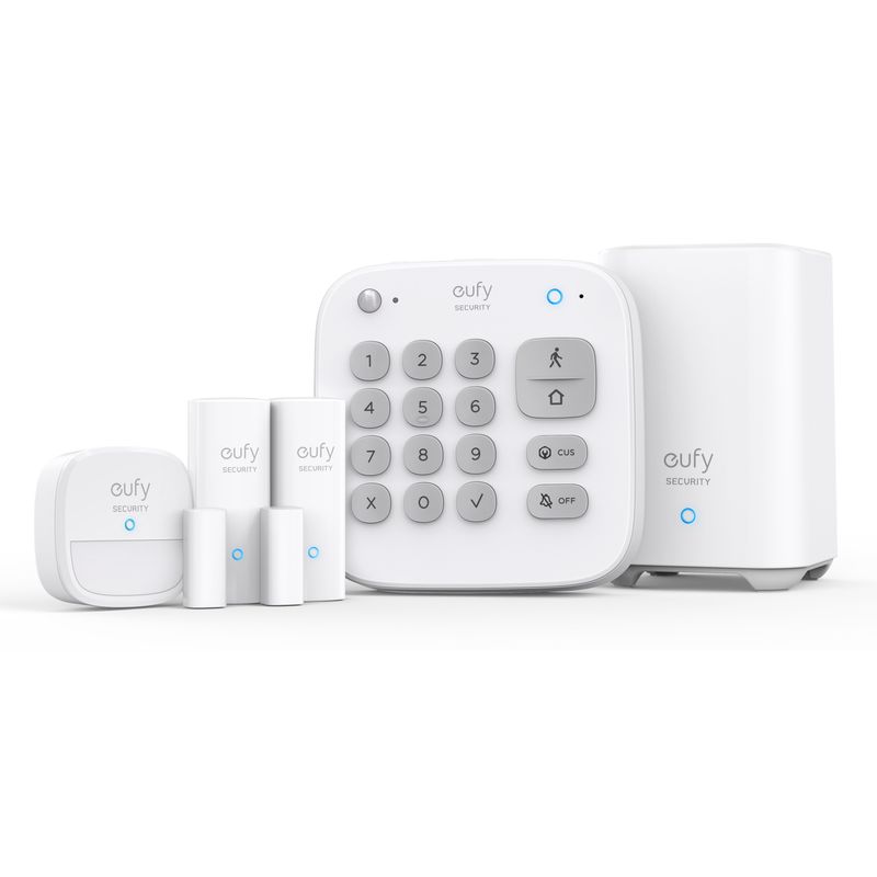 SISTEMA ALARMA EUFY KIT 2x HOMEBASE 2x ENTRY SENSOR 1x KEYPAD 1x MOTION SENSOR - Imagen 4 de 17