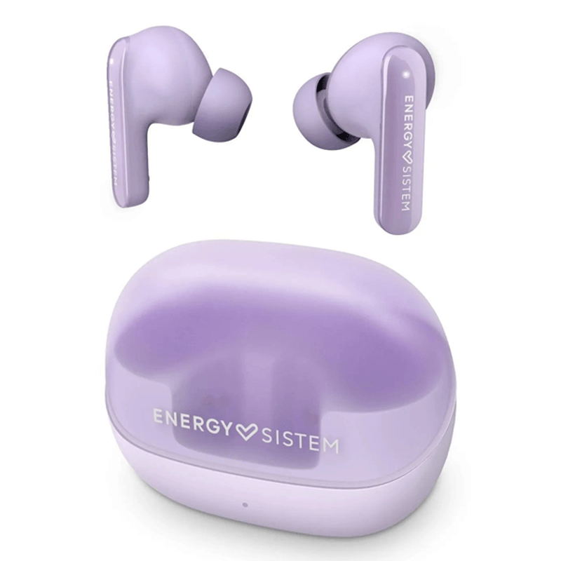 AURICULARES ENERGY SISTEM TRUE WIRELESS SERENITY ANC LAVENDER - Imagen 1 de 8