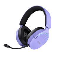 Miniatura 3 de HEADSET BLUETOOTH TRUST GAMING FAYZO GXT 491 LILA 25305 BT Y USB 2.4Ghz MICROFONO DESMONTABLE Y FLEX