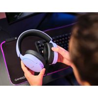 Miniatura 10 de HEADSET BLUETOOTH TRUST GAMING FAYZO GXT 491 LILA 25305 BT Y USB 2.4Ghz MICROFONO DESMONTABLE Y FLEX
