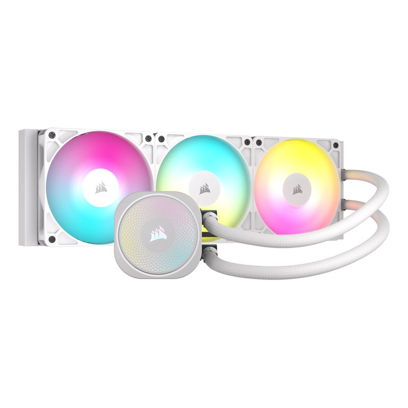 REFRIGERACION LIQUIDA CORSAIR NAUTILUS 360 RS ARGB | 360MM | BLANCO - Imagen 2 de 12